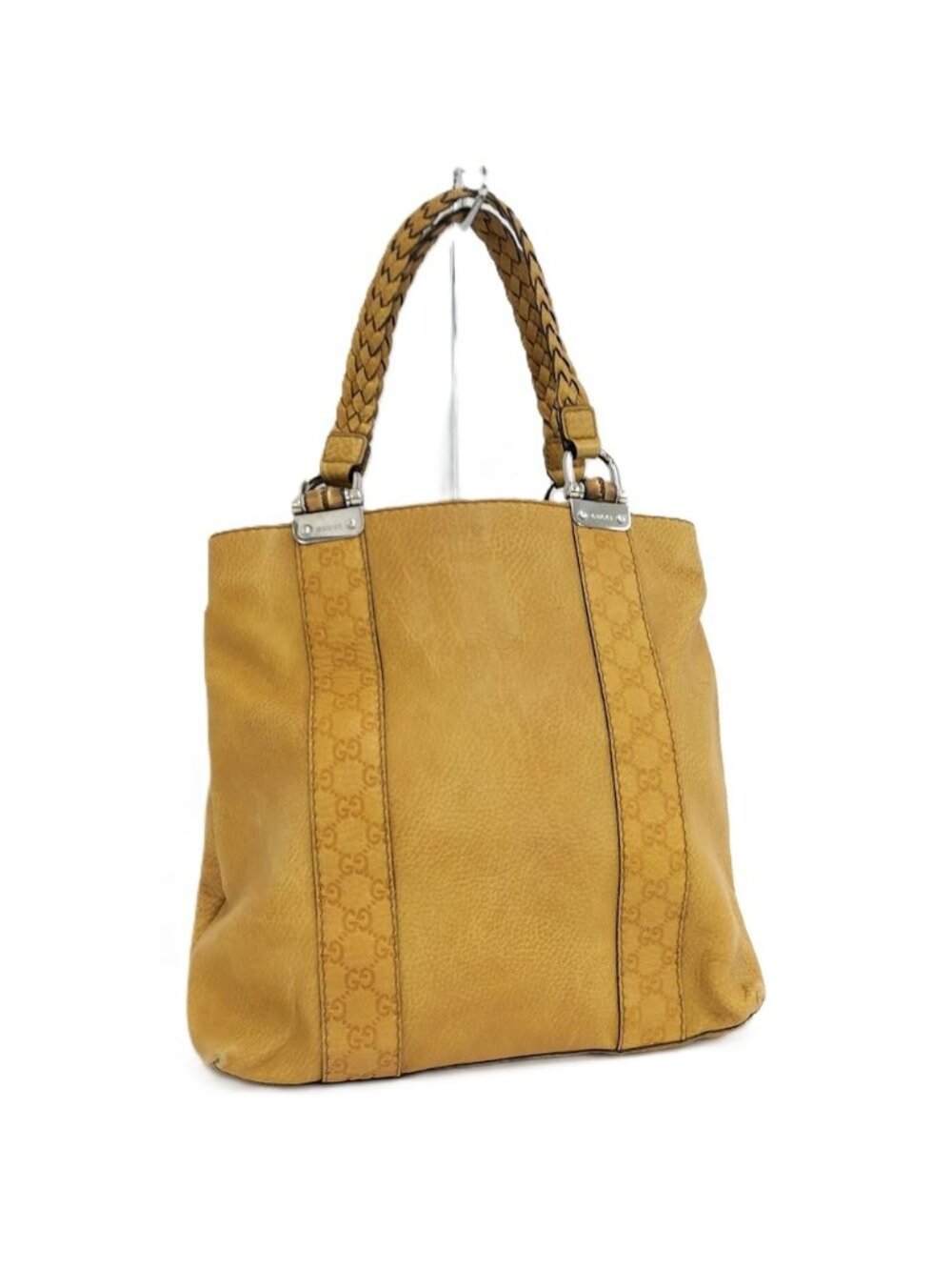 Gucci Bamboo Tote Bag Leather